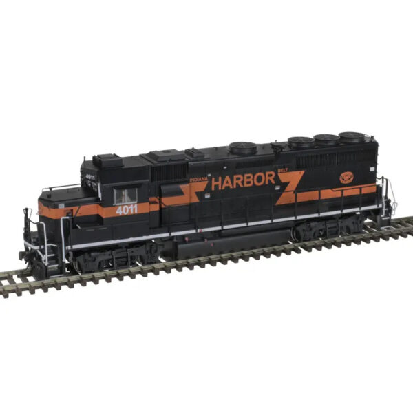 Atlas HO GP40-2 Indiana Harbor Belt w/ Front and Rear Ditch Lights, DCC & Sound