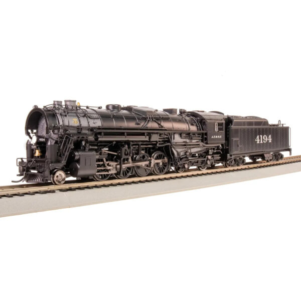 Broadway Limited Stealth HO 2-8-4 Berkshire Disk Main Driver Santa Fe