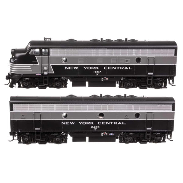 Walthers Mainline HO F7A-B New York Central w/ DCC & Sound