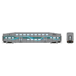 Rapido HO BiLevel Commuter Coach Metrolink "Series II Coach, Ribbon"
