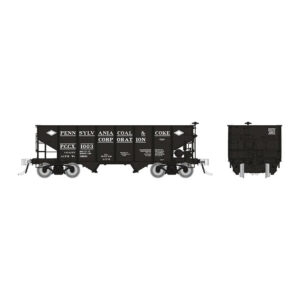 Rapido HO GLa 2 Bay Hopper Pennsylvania Coke & Coal