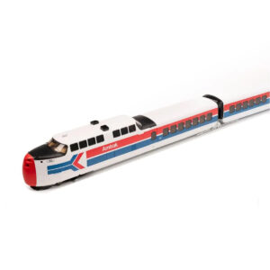 Rapido HO UAC Turbo Train Amtrak "Late" 5 Car Set w/ DCC & Sound