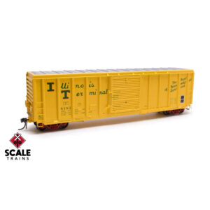Scale Trains HO ExactRail 50' PS 5344 Box Car Illinois Terminal