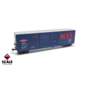 Scale Trains HO ExactRail 50' Gunderson 5200 Double Door Box Car Minneapolis Northfield & Southern
