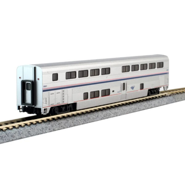 Kato HO Superliner II Transition Sleeper Amtrak "Phase VI" w/ Lights
