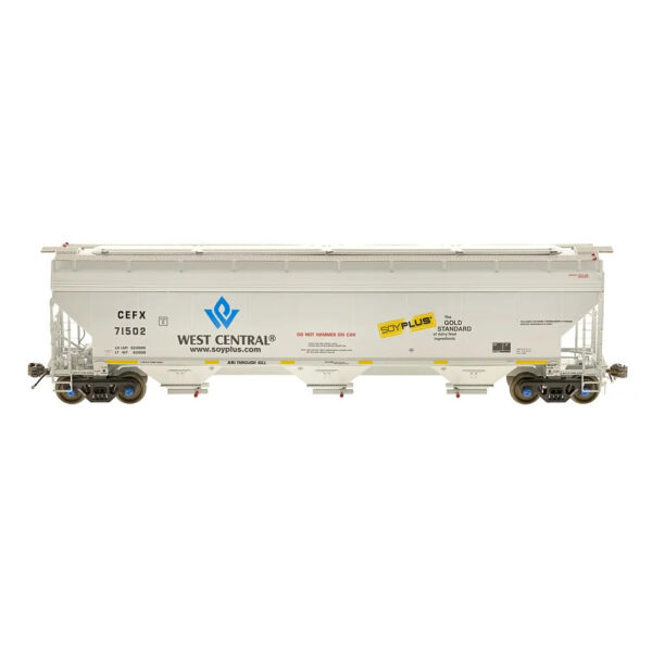 Class One Model Works HO ARI 5200 Covered Hopper CIT "CEFX, West Central SoyPlus"