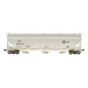 Class One Model Works HO ARI 5200 Covered Hopper Union Pacific "Building America"
