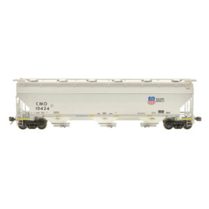 Class One Model Works HO ARI 5200 Covered Hopper Union Pacific "CMO, Building America"
