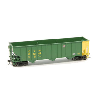 Bowser HO 100 Ton Hopper Chicago & Northwestern "Green w/ Yellow Ends"