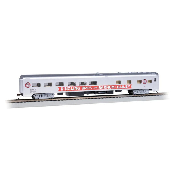 Bachmann HO 85' Smooth-Side Diner Ringling Bros. & Barnum & Bailey #60012 w/ Lights