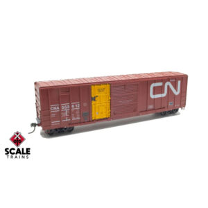 Scale Trains HO ExactRail 50' FMC 5277 Combo Door Box Car Canadian National "Railbox Door" #553612