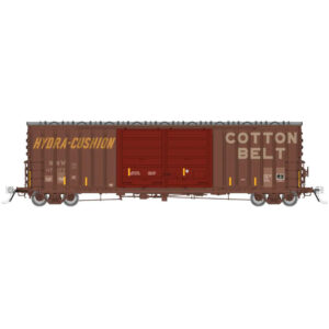 Rapido HO 50' PC&F B-70-75 Box Car Cotton Belt "Patched" #67177