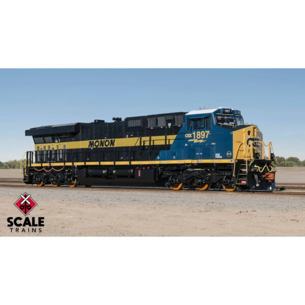 Scale Trains HO Rivet Counter ES44AH CSX "Monon Heritage" #1897