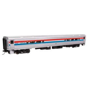 Walthers Mainline HO 85' Horizon Fleet Cafe/Club Amtrak "Phase III Wide Stripes"