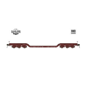 Class One Model Works HO GSC Heavy Duty Flat Car Cotton Belt "Square Style Jacking Pads, Wood Deck"