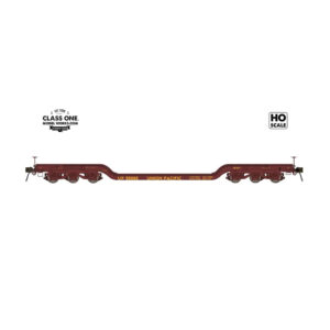 Class One Model Works HO GSC Heavy Duty Flat Car Union Pacfic ""A" Style Jacking Pads, Wood Deck"