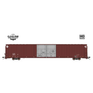 Class One Model Works HO 86' Thrall High Cube Box Car Santa Fe "Quality Logo"