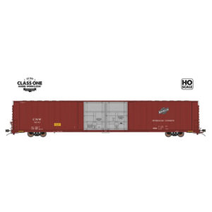 Class One Model Works HO 86' Thrall High Cube Box Car Chicago Northwestern "As Delivered"