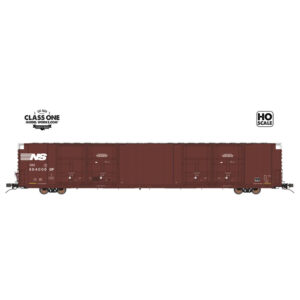 Class One Model Works HO 86' Thrall High Cube Quad Door Box Car Norfolk Southern "SOU"