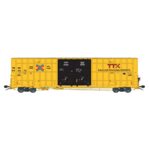 Aurora Miniatures HO 60' Greenbrier 7550 Box Car Trailer Train "TBOX, High Reporting Mark"