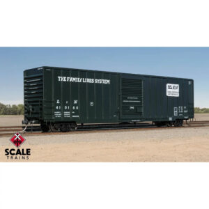 Scale Trains HO ExactRail 60' Berwick 7580 Appliance Box Car Louisville & Nashville "Family Lines, White Lettering"