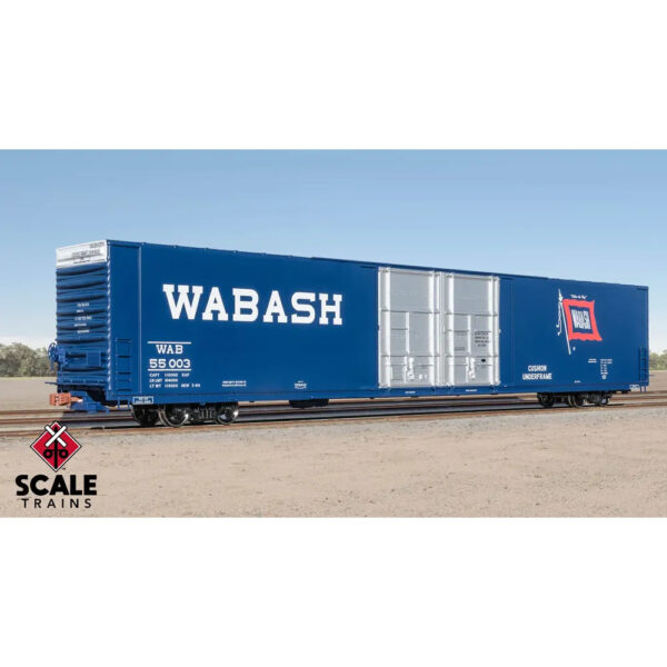 Scale Trains HO Operator 86' Thrall Box Car Wabash
