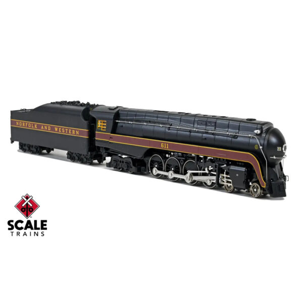 Scale Trains HO Fox Valley Models 4-8-4 Class J Norfolk Western "Late As Built" w/ DCC & Sound