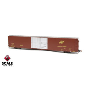 Scale Trains HO Rivet Counter 86' Thrall Box Car Chicago Northwestern "with Roofwalk"