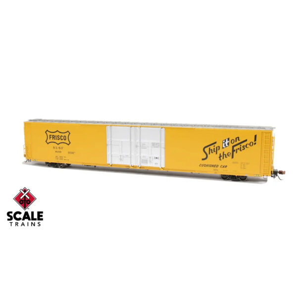 Scale Trains HO Rivet Counter 86' Thrall Box Car Frisco "with Roofwalk"