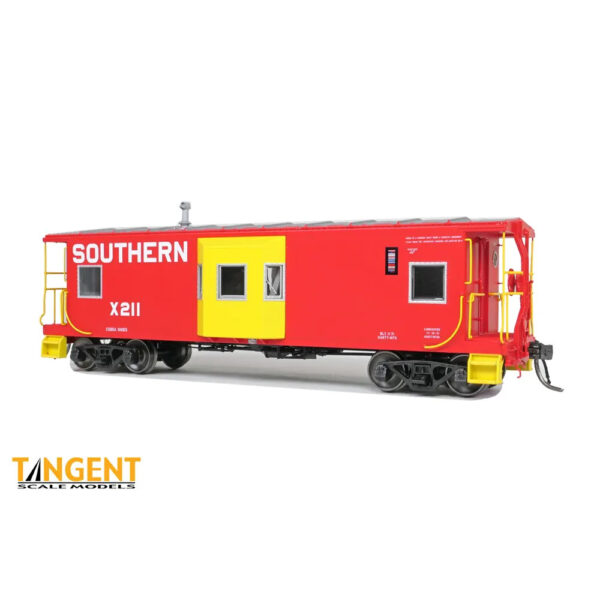 Tangent HO Gantt Manufacturing Bay Window Caboose Southern "Original 1971, Local Service"
