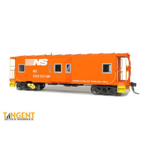 Tangent HO Gantt Manufacturing Bay Window Caboose Norfolk Southern "MOW Ballast Train Service"