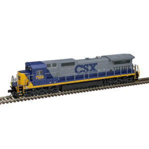 Atlas N C40-8 CSX "YN2" w/ Ditch Lights & Speaker