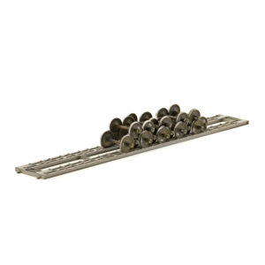 Class One Model Works HO Wheel Rack for 50' Car w/ 16 Assorted Wheelsets "Silver"