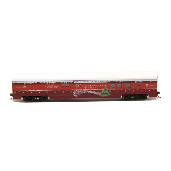 Con-Cor HO RPO Car North Pole & Southern "2022 Christmas Car, O'Christmas Tree"