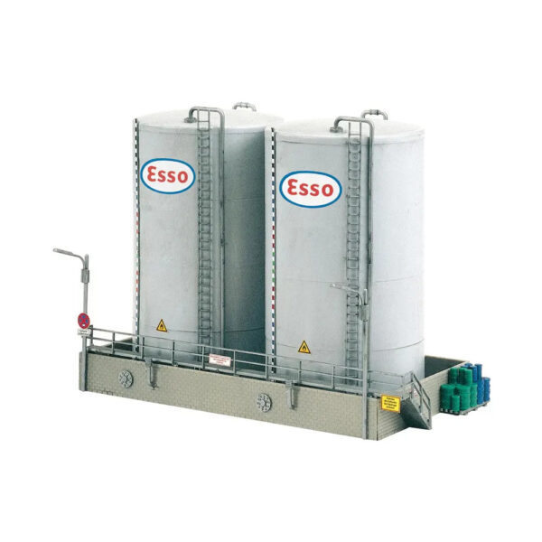 Piko HO Esso Storage Tanks Tall - KIT