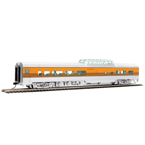 Walthers Mainline HO 85' Budd Dome Coach Denver & Rio Grande