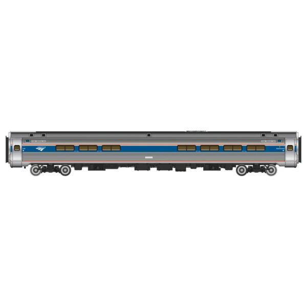 Walthers Proto HO 85' Budd Amfleet I Club Dinette Amtrak "Phase VI, Travelmark"