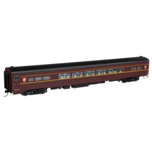 Walthers Proto HO 85' ACF PRR-Style P85/P85b Coach Pennsylvania "Keystone Logos" w/ Lights & Decals