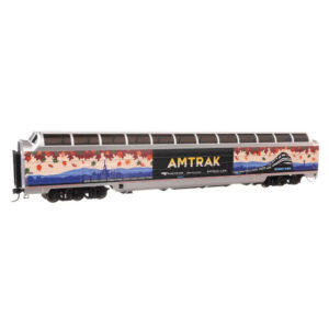 Walthers Proto HO 85' Budd Great Dome Amtrak "Phase VI, Fall Foliage Wrap" #10031