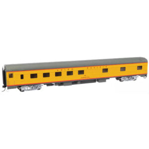 Walthers Proto HO 85' Budd 10-6 Sleeper Union Pacific "Heritage Fleet Early Version, Cabarton" w/ Lights & Number Decals