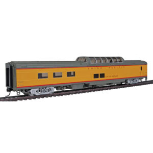 Walthers Proto HO 85' ACF Dome Diner Union Pacific "Heritage Fleet Early Version, City of Portland" #8008 w/ Lights