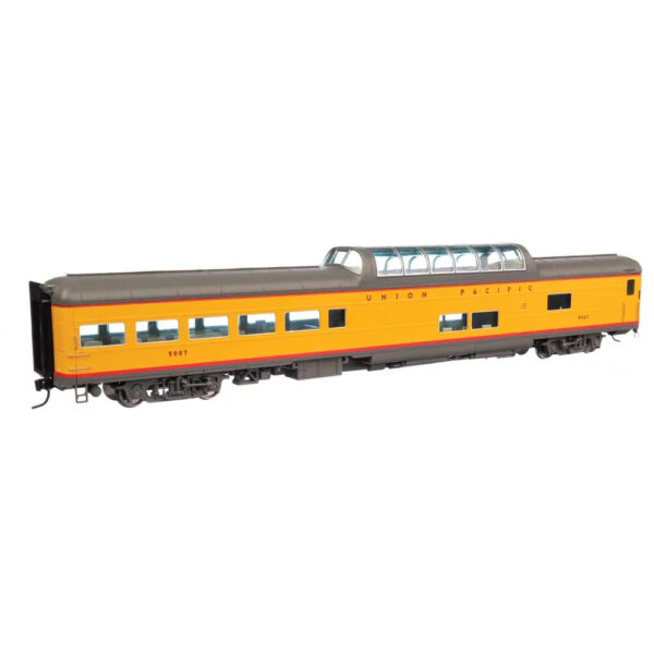Walthers Proto HO 85' ACF Dome Lounge Union Pacific "Gray Trucks" #9007