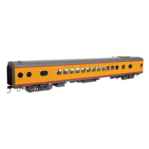 Walthers Proto HO 85' Milw Rd 600-Series Coach Milwaukee Road "Yellow, City of San Francisco" w/ Decals