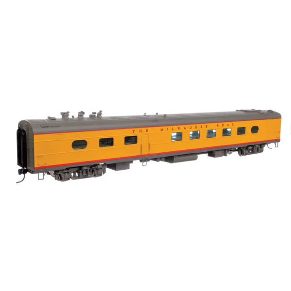 Walthers Proto HO 85' Milw Rd 48-Seat Diner Milwaukee Road "City of San Francisco" w/ Decals