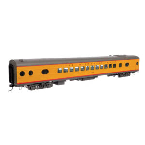 Walthers Proto HO 85' Milw Rd 600-Series Coach Milwaukee Road "Yellow, City of San Francisco" #628