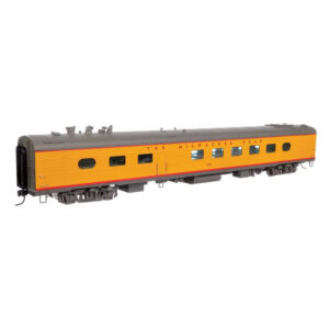 Walthers Proto HO 85' Milw Rd 48-Seat Diner Milwaukee Road "Yellow, City of San Francisco" #124