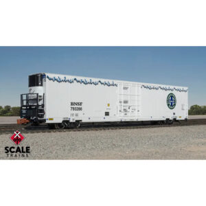 Scale Trains N Rivet Counter Trinity 82' 7883 Reefer BNSF "Carriver HVAC"