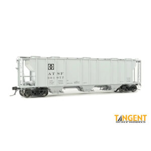 Tangent HO PS2 3215 Covered Hopper Santa Fe "As Delivered"