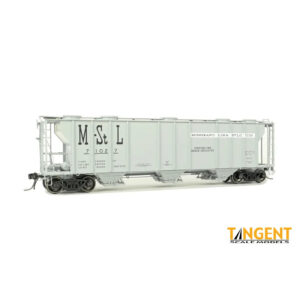 Tangent HO PS2 3215 Covered Hopper Minneapolis & St. Louis "M&StL"