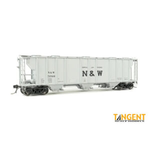 Tangent HO PS2 3215 Covered Hopper Norfolk & Western